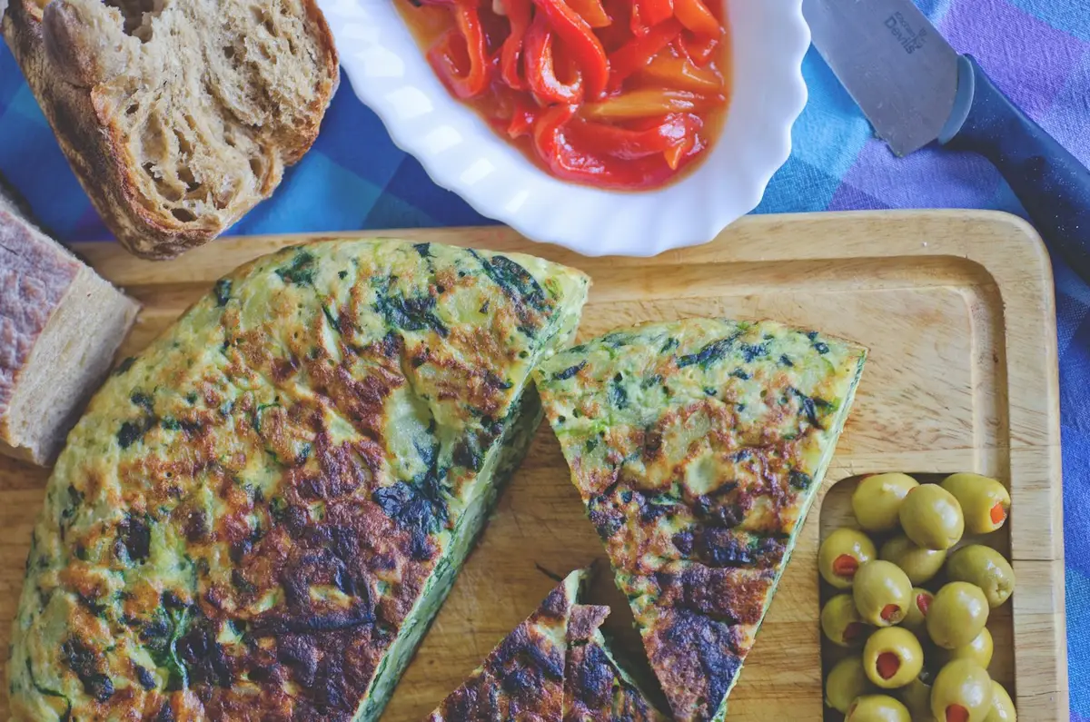 Imagem ilustrativa: frittata de legumes no forno