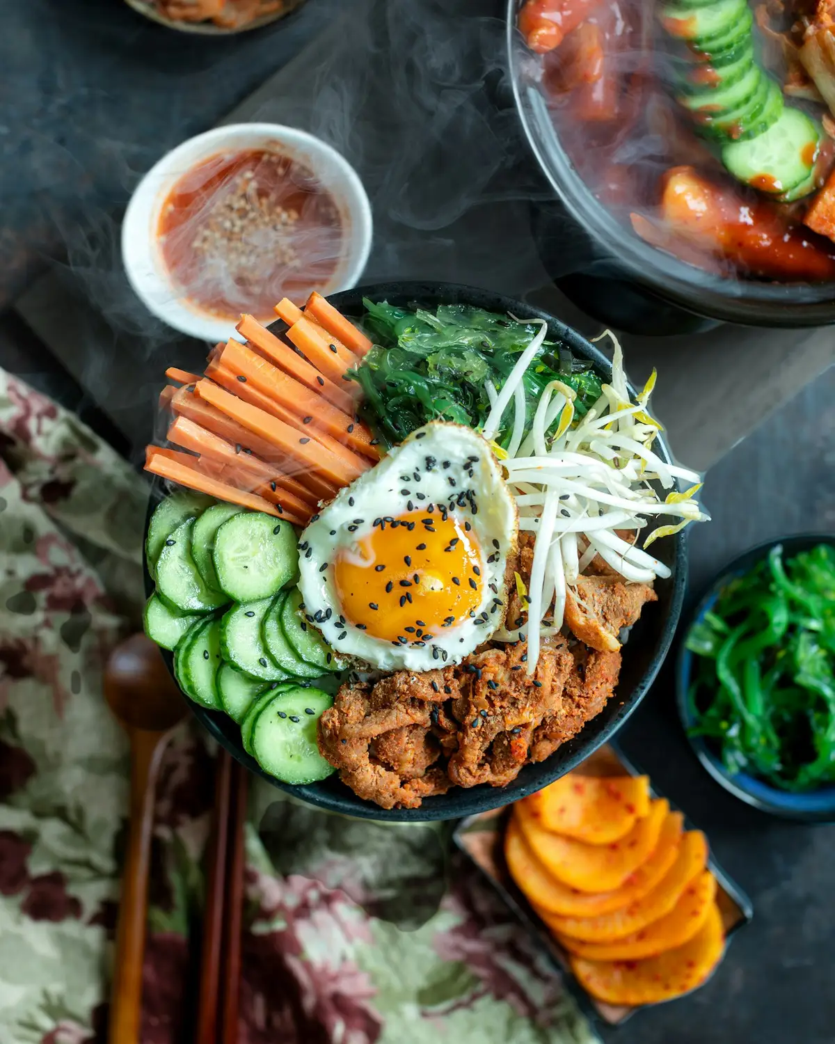Imagem ilustrativa: bibimbap leve